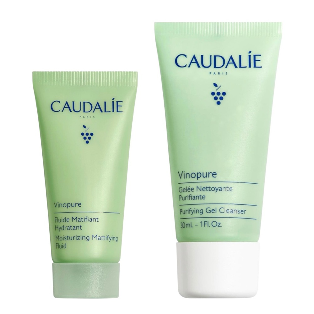 3/$40 Caudalie Vinopure Gel Cleanser & Mattifying Moisturizer Fluid